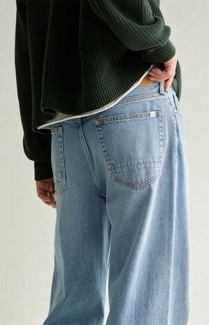 Blake Extreme Baggy Jeans Light Indigo image number 5