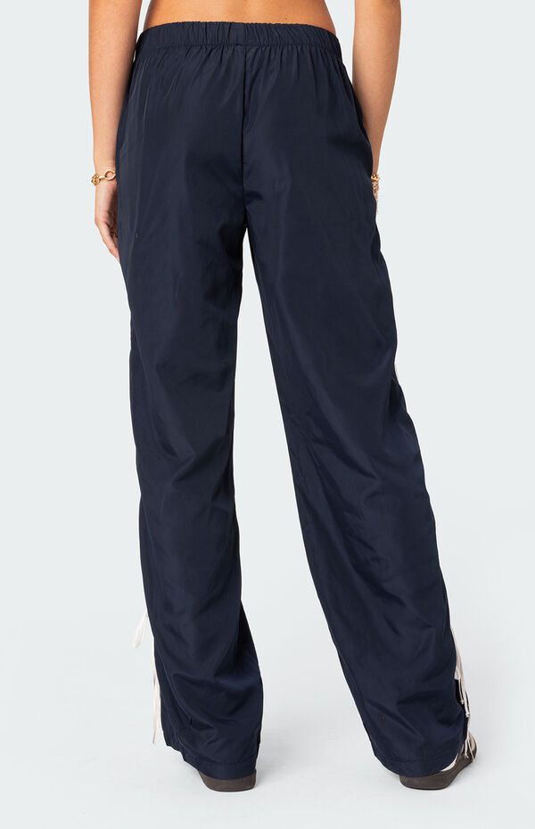 Edikted Remy Bow Ribbon Track Pants PacSun