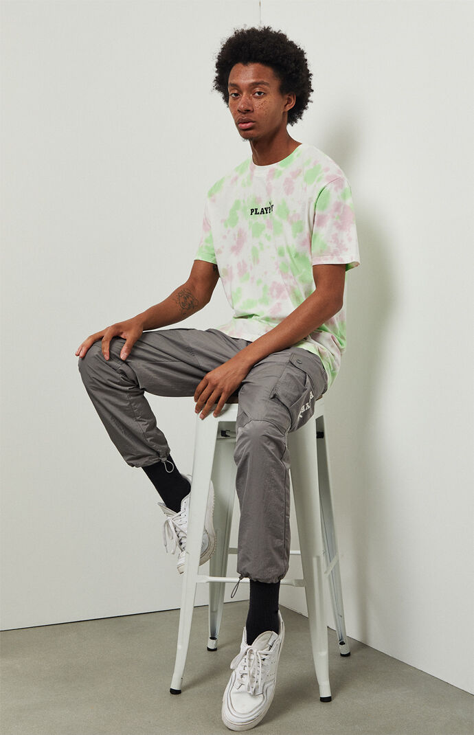 By PacSun Tie-Dyed Logo T-Shirt
