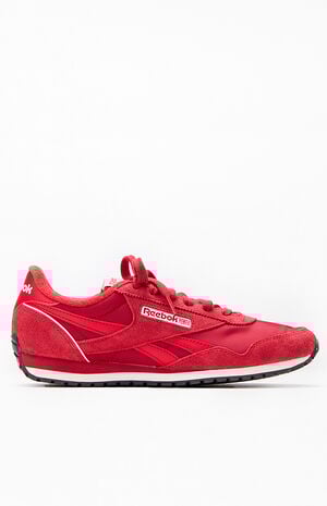 Women's Red & White Classic AZ Sneakers