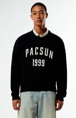 1999 Ribbed Crew Neck Sweater