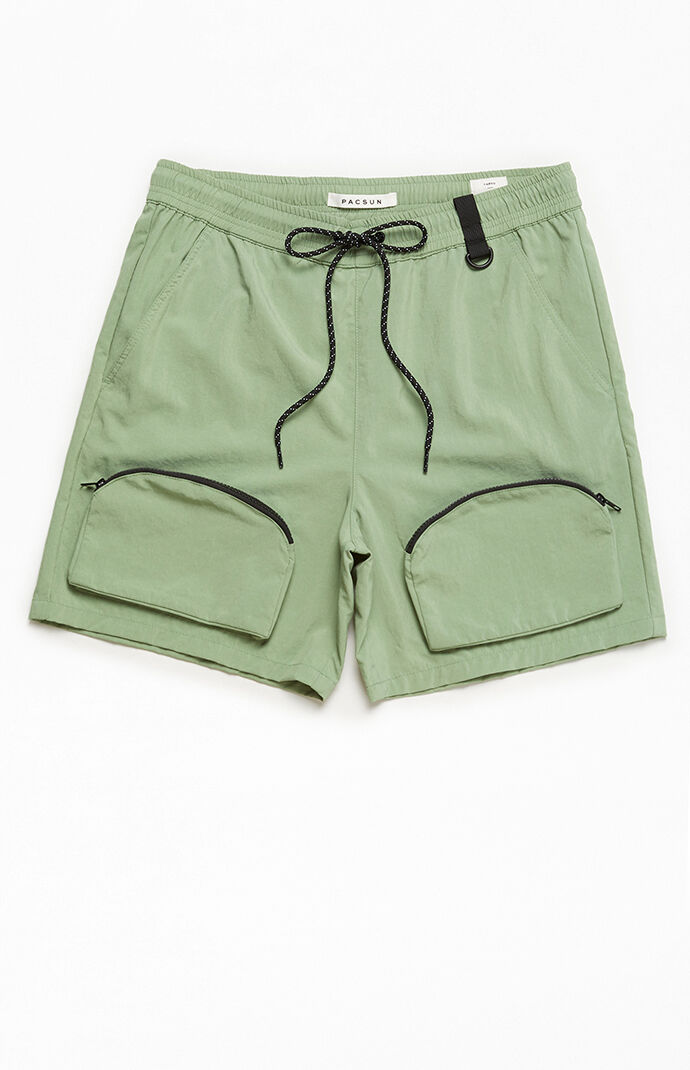 Julio Military Nylon Shorts