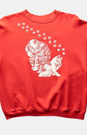 90s Kitties Crew Neck Sweatshirt image number 3