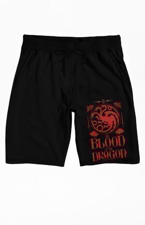 House of the Dragon Blood Sweat Shorts image number 1