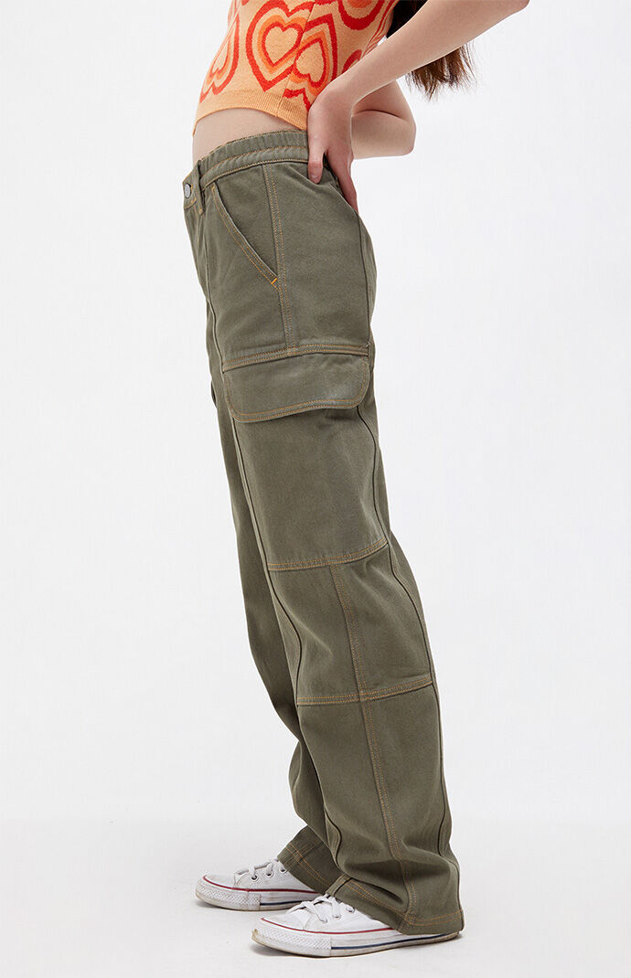 Pacsun olive green pants top