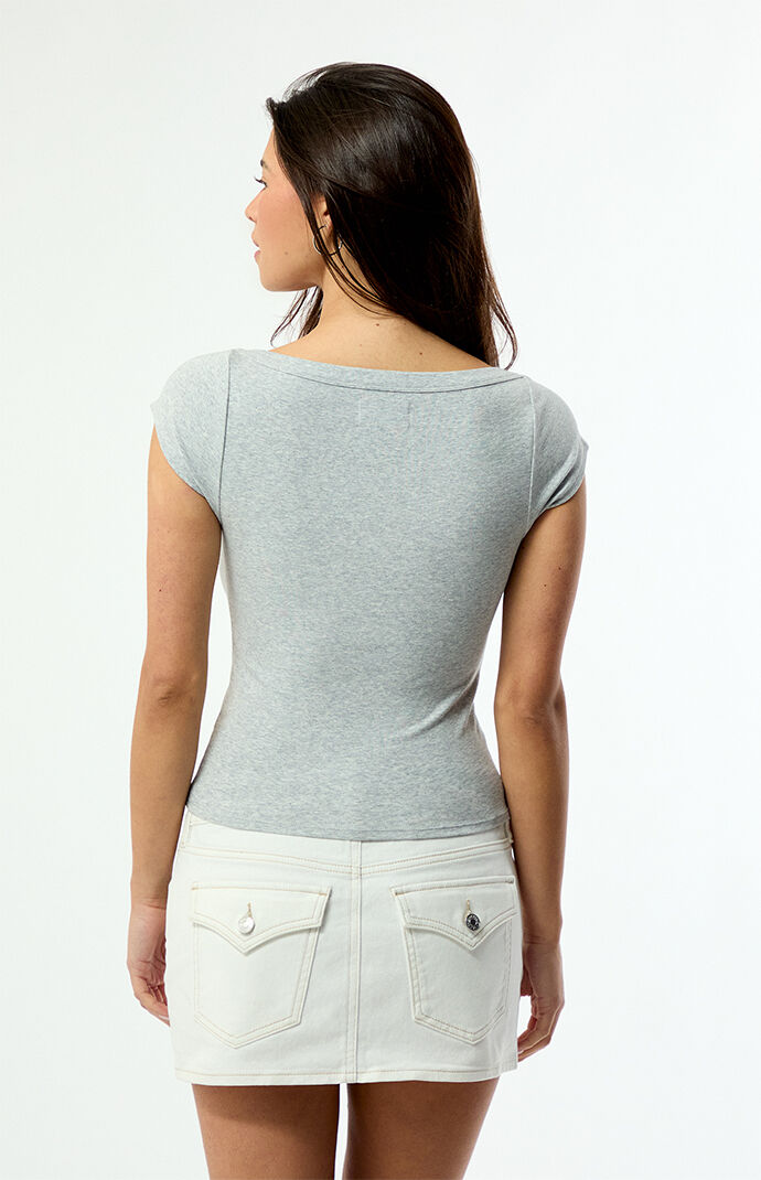 Your Favorite Diana Micro Cap Sleeve T-Shirt