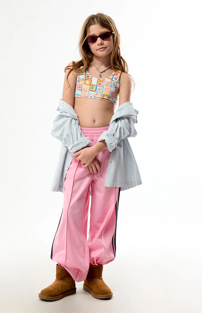 Pacsun Kids Tank & High Waisted Bikini Set