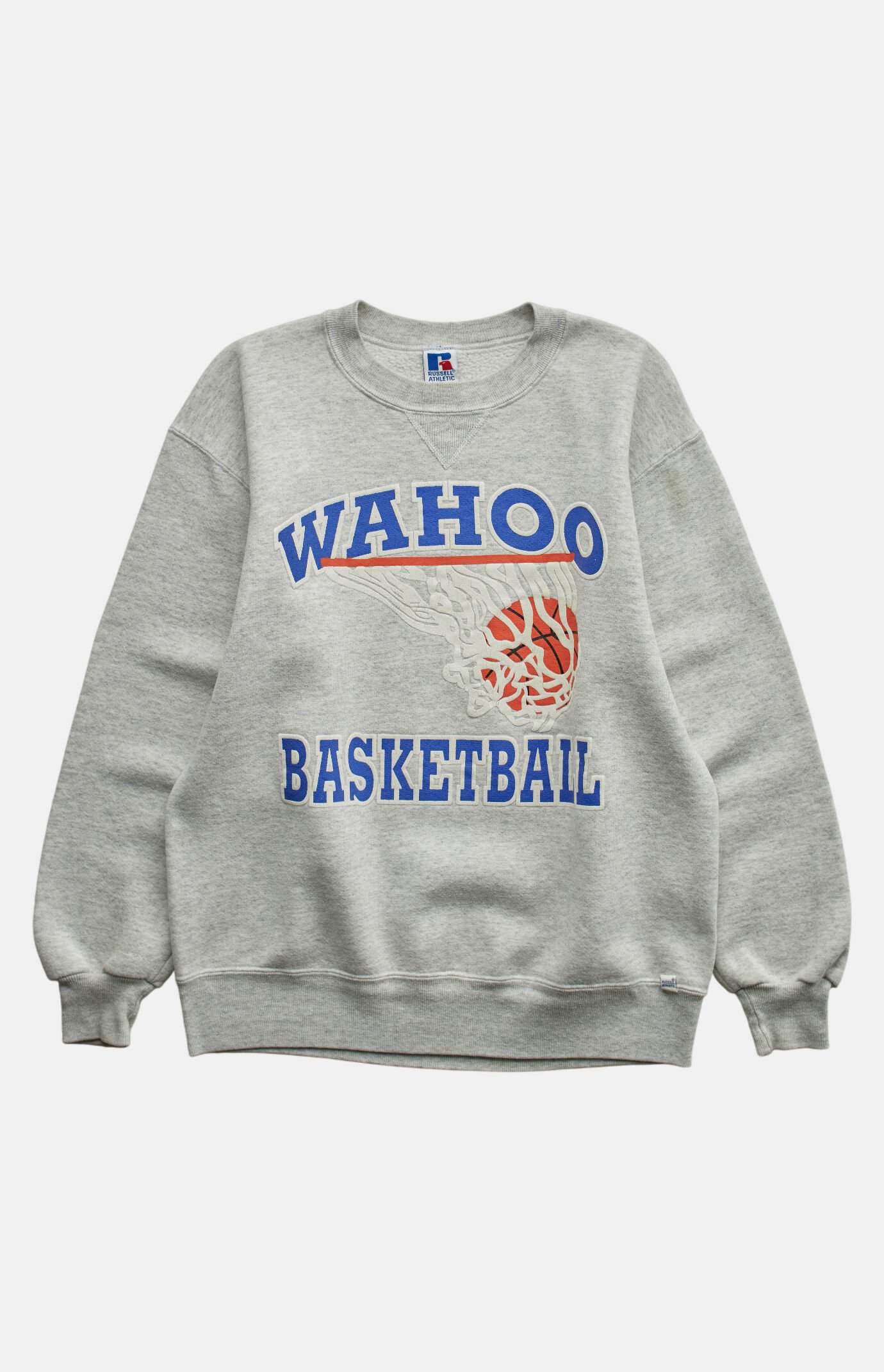 PS VINTAGE '90s Wahoo Basketball Crew Neck Sweatshirt