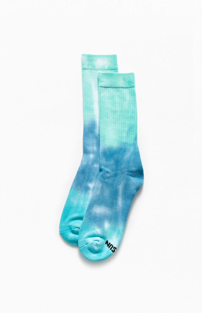 Tie-Dyed Crew Socks