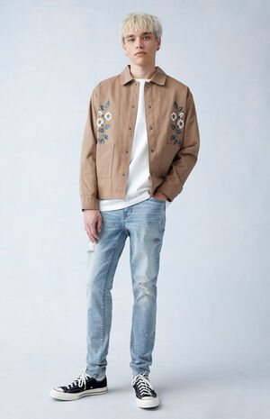 Eco High Stretch Indigo Skinny Jeans image number 2