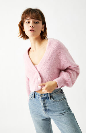Fuzzy Cardigan Fuzzy Cardigan image number null