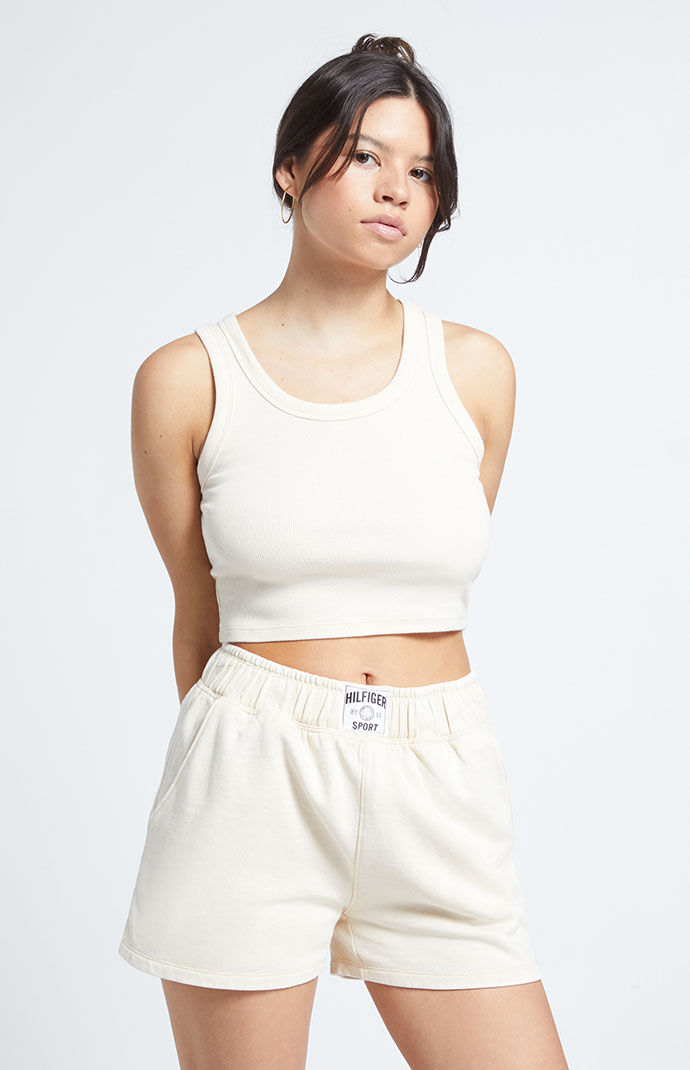 Tommy hilfiger sweat shorts womens 2025