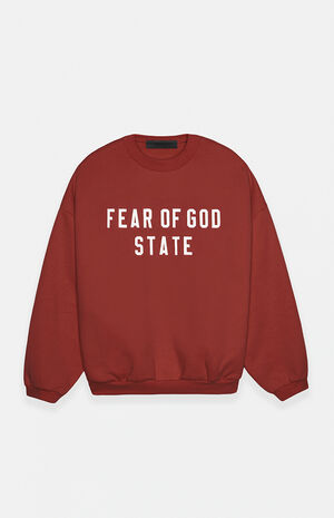 Crimson Heavy Fleece Crew Neck Sweatshirt image number 1