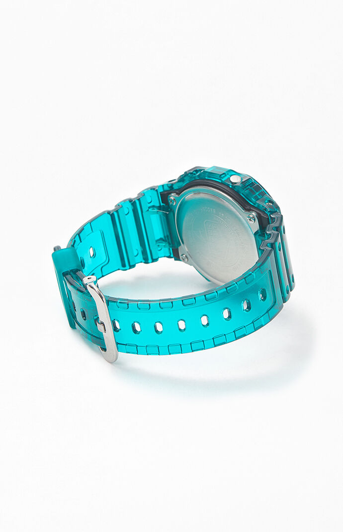 Green Skeleton Digital Watch