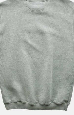 2000s Heather Grey Nike Crew Neck Sweatshirt image number 2