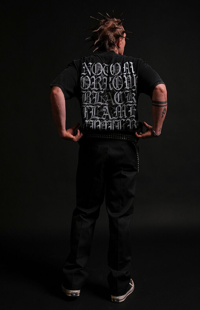 No Tomorrow x Civil Active Pain Ripped Oversized T-Shirt