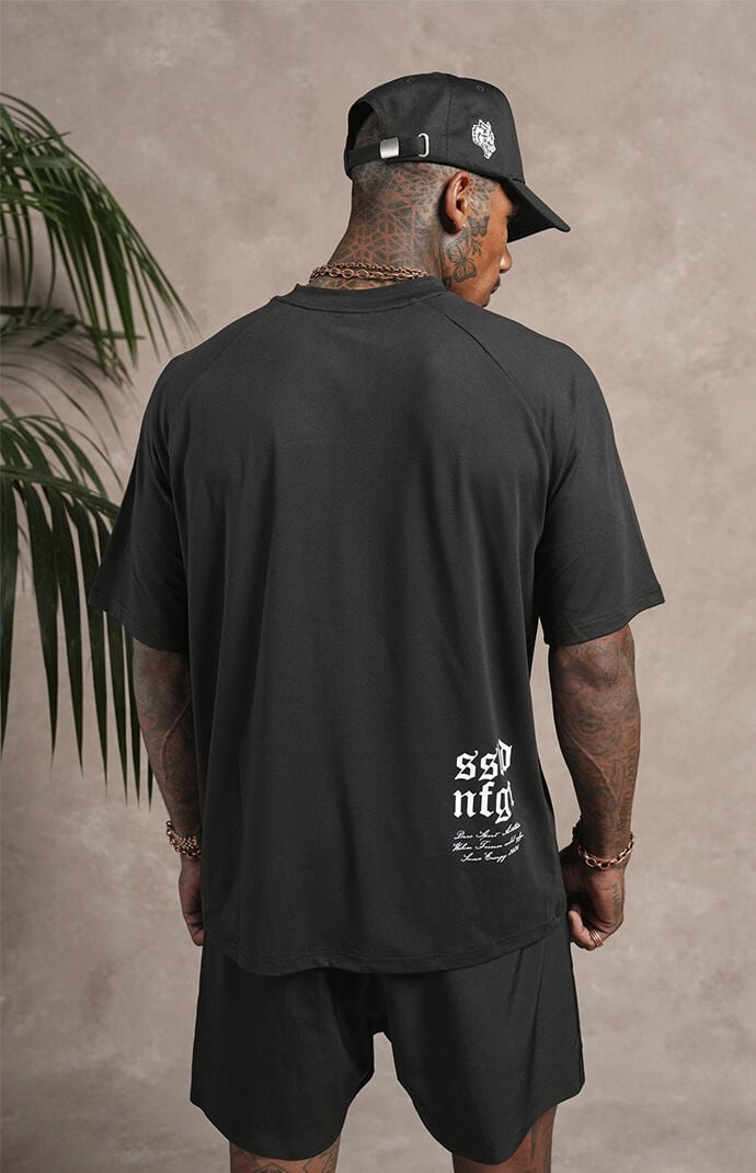 DARC SPORT ATHLETICS Black N.R.G. Grunge T-Shirt | Pacsun