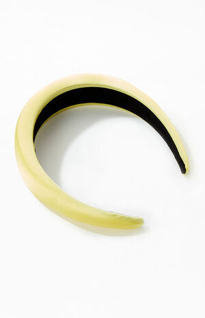 Yellow Thick Headband image number 1