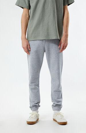Gray Fleece Jogger Sweatpants image number 1