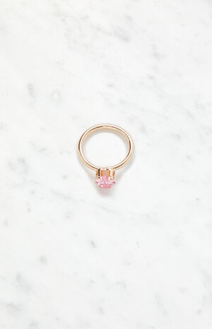 Pink Heart Gem Ring image number 1