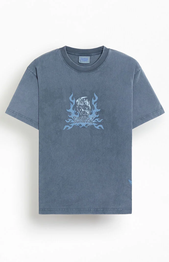 Pacsun Reaper Flame T-Shirt