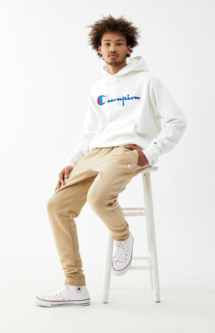 Mini C Reverse Weave Joggers