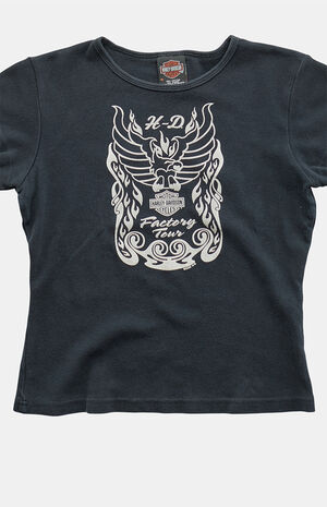 2000s Harley Davidson Baby Graphic T-Shirt image number 2