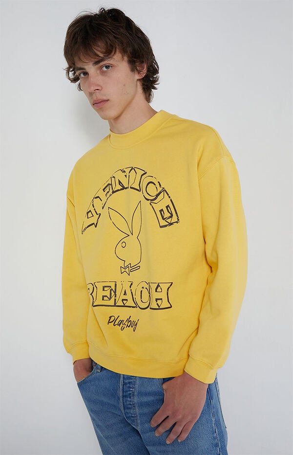 Playboy By PacSun Venice Beach Crew Neck Sweatshirt PacSun