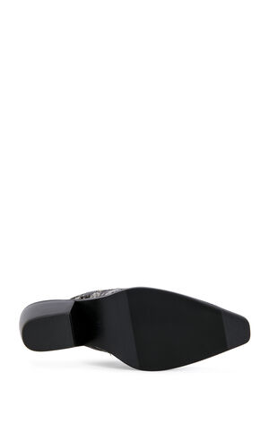 Women's Cecily Black Western Mules image number 5