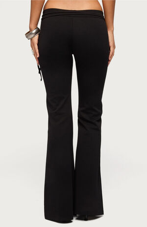 Junipar Waist Tie Flared Pants image number 3