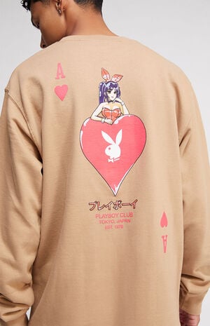 x Playboy Ace of Hearts Crew Neck Sweatshirt image number 2