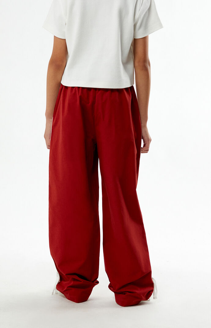 Pacsun Kids Red Bow Track Pants | PacSun