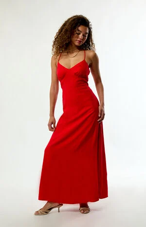 Take It Back Maxi Dress image number 1