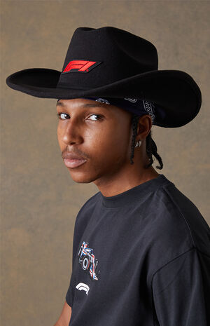 x Pacsun United States Grand Prix 2025 Black F1 Cowboy Hat image number 2