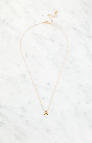 A Initial 14K Gold Plated Necklace image number 1