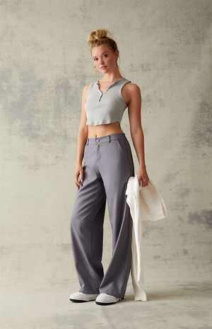 Pinstripe Trousers image number 1