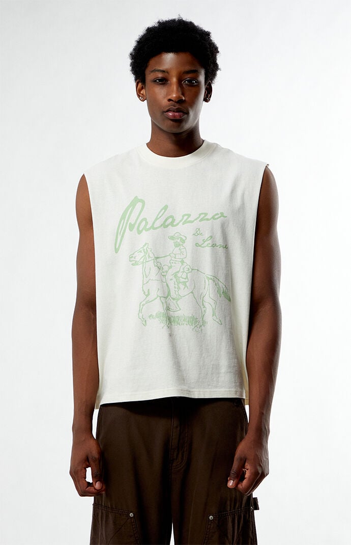 Pacsun De Leone Cutoff Muscle T-Shirt