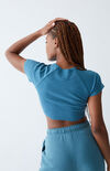 Logo Raglan Crop Top Logo Raglan Crop Top image number null