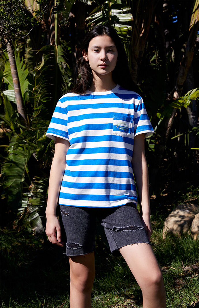 PacSun Kids Striped Pocket T-Shirt | PacSun