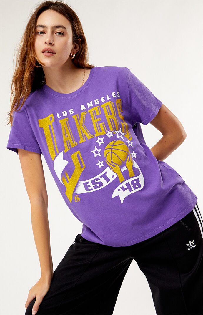 Lakers junk food shirt sale