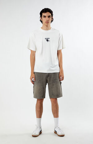 Bad Habits Embroidered Oversized T-Shirt image number 4