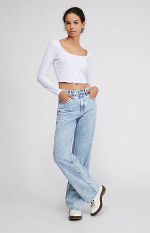 Science Long Sleeve Bustier Top image number 4