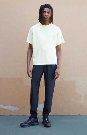 Active Black Nylon Jogger Sweatpants image number 7