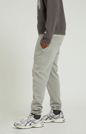 Light Gray Fleece Sweatpants image number 3