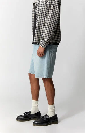 Parker Baggy Jorts Light Blue image number 3