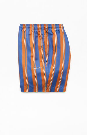 Cannes Striped 4.5" Swim Trunks image number 3