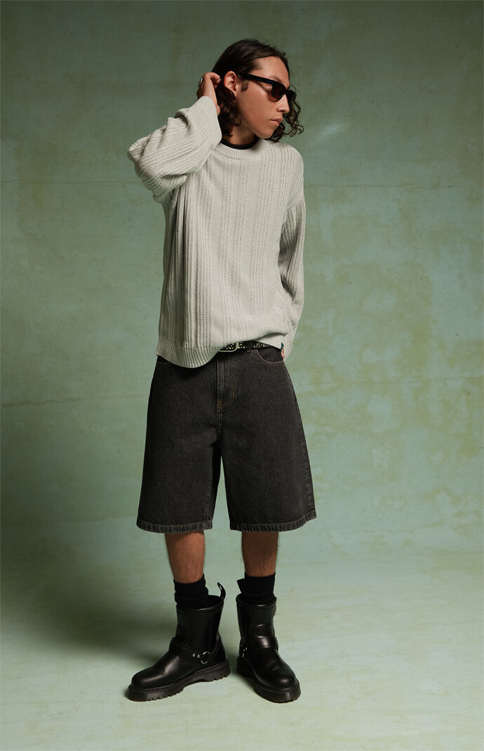 FIELD OF STUDY by Pacsun Ronnie Black Baggy Jorts | Pacsun