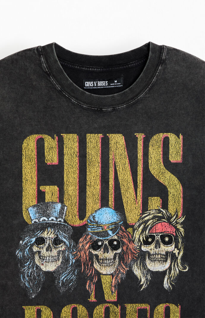 ミュージシャン Guns N' Roses 2025 Grey Skulls T-Shirt ミュージシャン Guns N' Roses 2025 Grey Skulls T-Shirt Grey