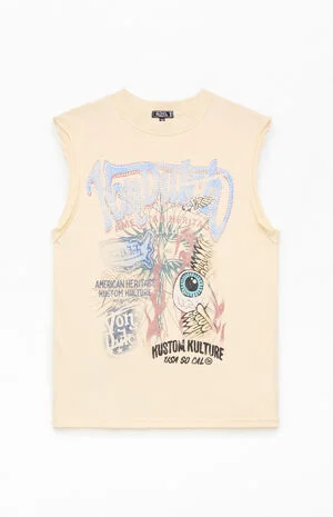 Sketch Cut-Off Muscle T-Shirt image number 1