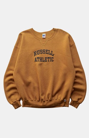2000s Tan Russell Athletics Sweatshirt image number 1